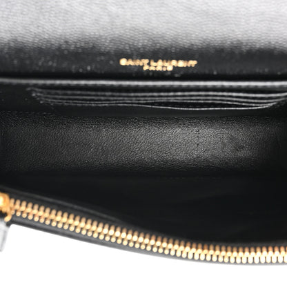 Saint Laurent Grain De Poudre Monogram Kate Belt Bag Black 5 of 10
