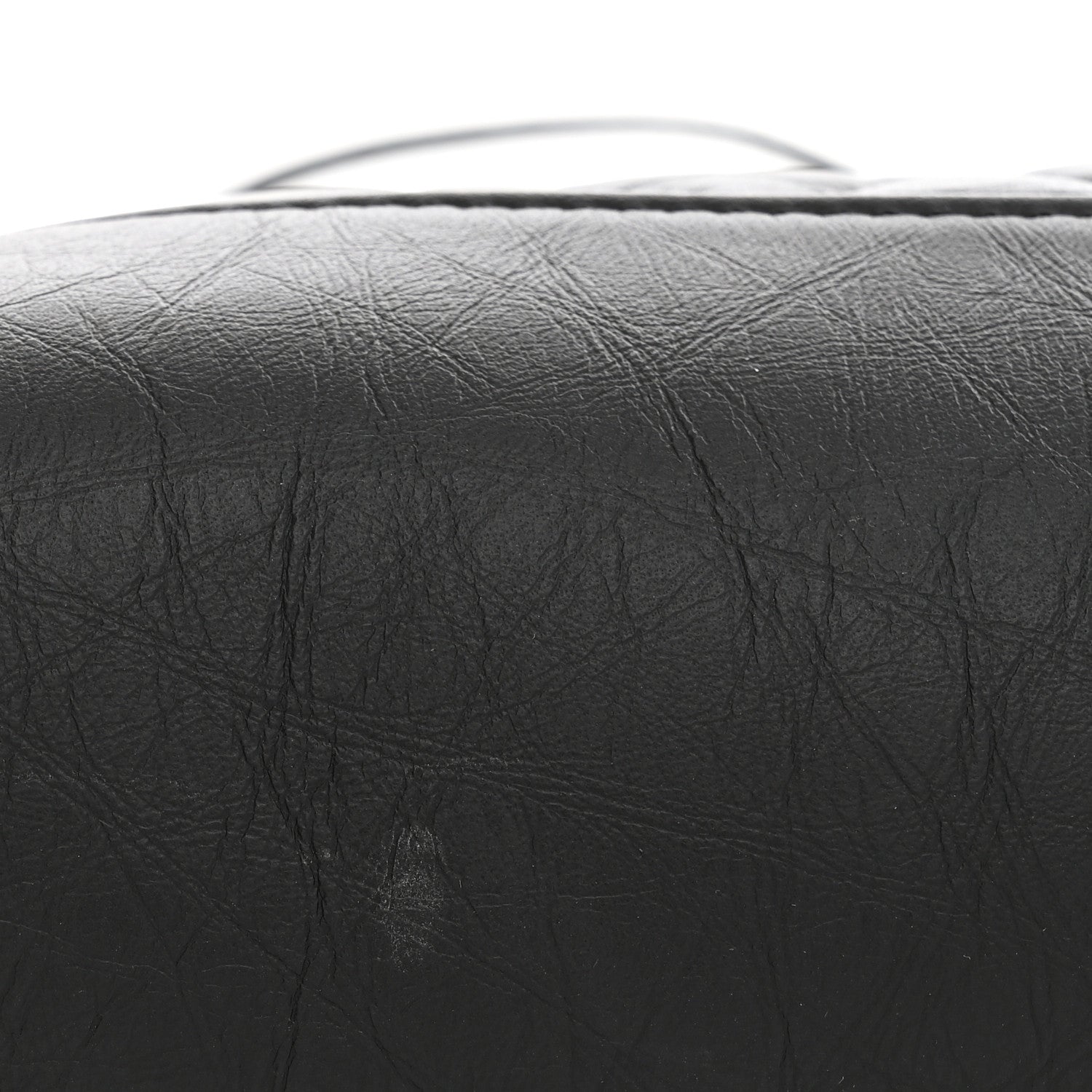 Chanel Aged Calfskin Quilted Mini 31 Shopping Bag Black 11 of 11