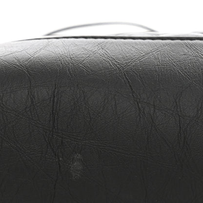 Chanel Aged Calfskin Quilted Mini 31 Shopping Bag Black 11 of 11