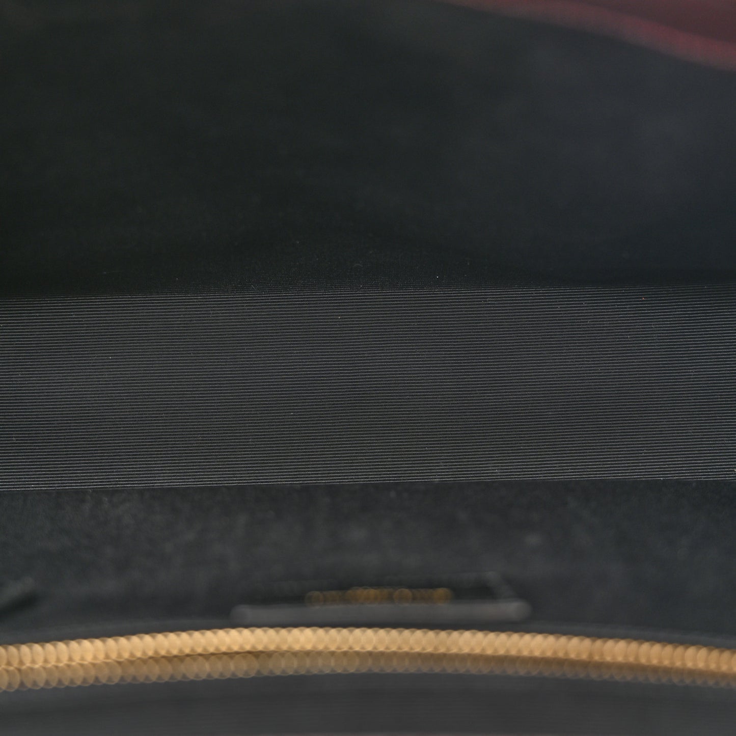 Grain De Poudre Matelasse Chevron Large Monogram Satchel Rouge Legion