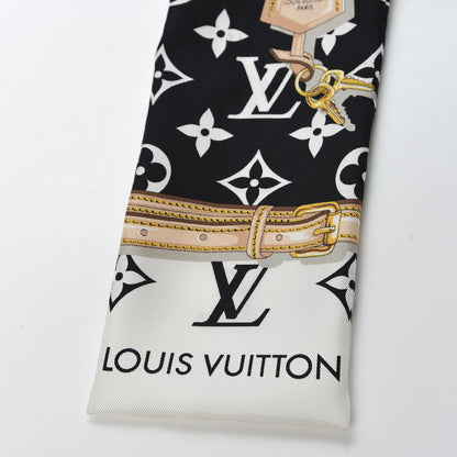 Louis Vuitton Silk Monogram Confidential Bandeau Black 2 of 4