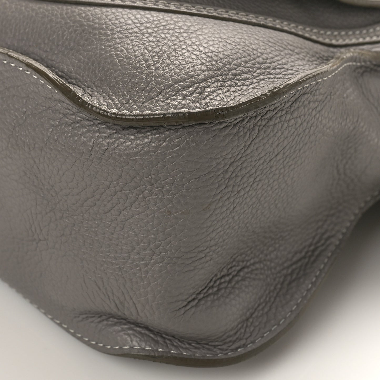 Calfskin Medium Marcie Satchel Cashmere Grey