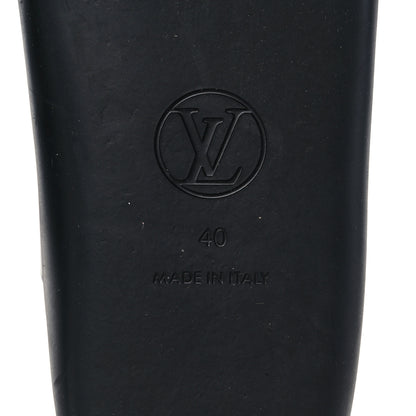 Louis Vuitton Monogram Sunbath Flat Mule Sandals 40 Black 6 of 7