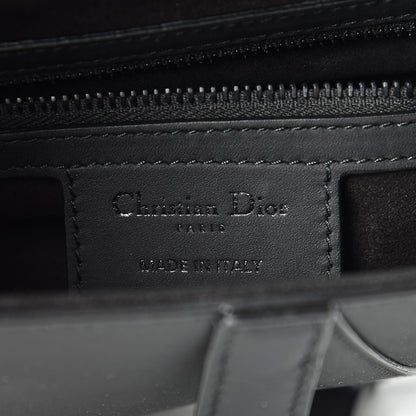 Christian Dior Ultra Matte Calfskin Saddle Bag Black 6 of 11