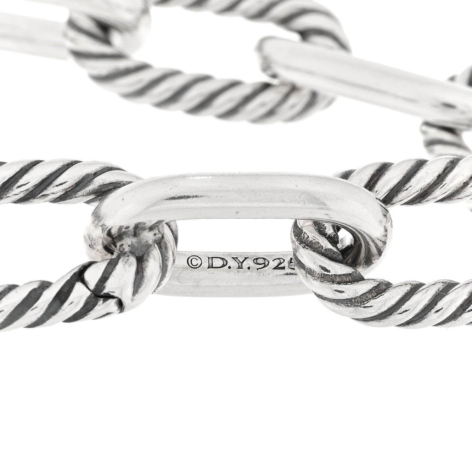 David Yurman Sterling Silver 11mm Madison Chain Bracelet 3 of 3