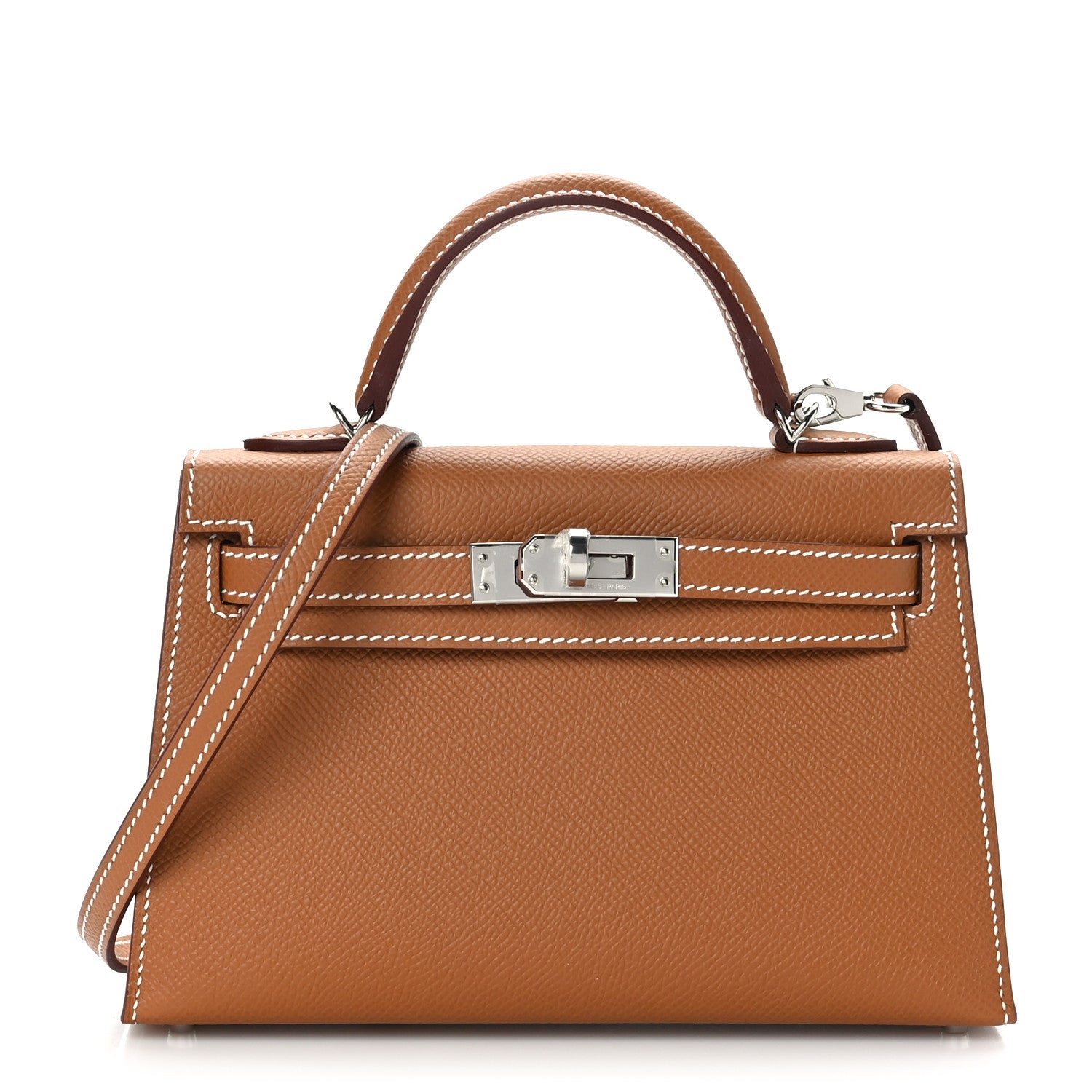 Hermes Epsom Mini Kelly Sellier 20 Gold 1 of 10