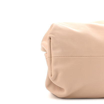 Bottega Veneta Smooth Butter Calf The Pouch Oversized Clutch Nude 9 of 10