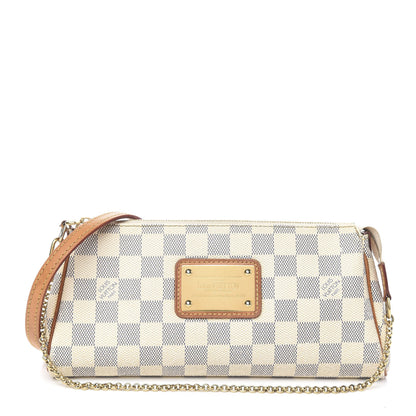 Louis Vuitton Damier Azur Eva Clutch 1 of 10