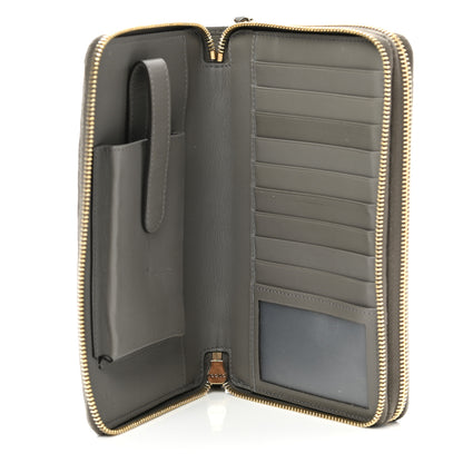 Gucci Microguccissima Zip Around Top Handle Travel Wallet Loess 5 of 13