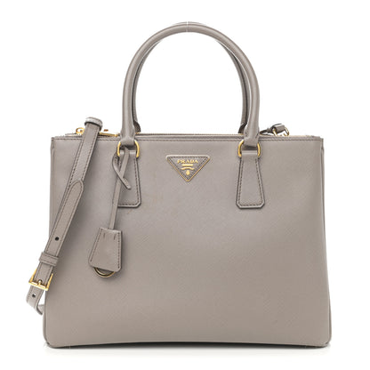 Prada Saffiano Medium Galleria Double Zip Tote Argilla 1 of 11