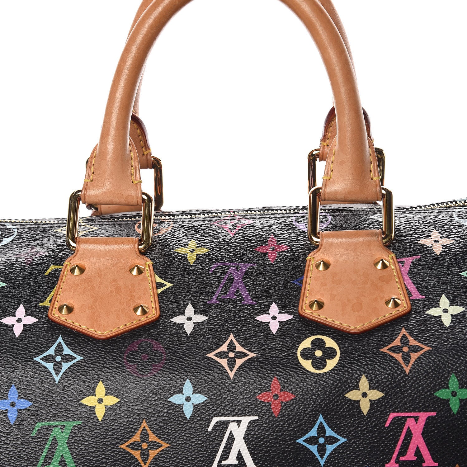 Louis Vuitton Monogram Multicolor Speedy 40 Black 10 of 12