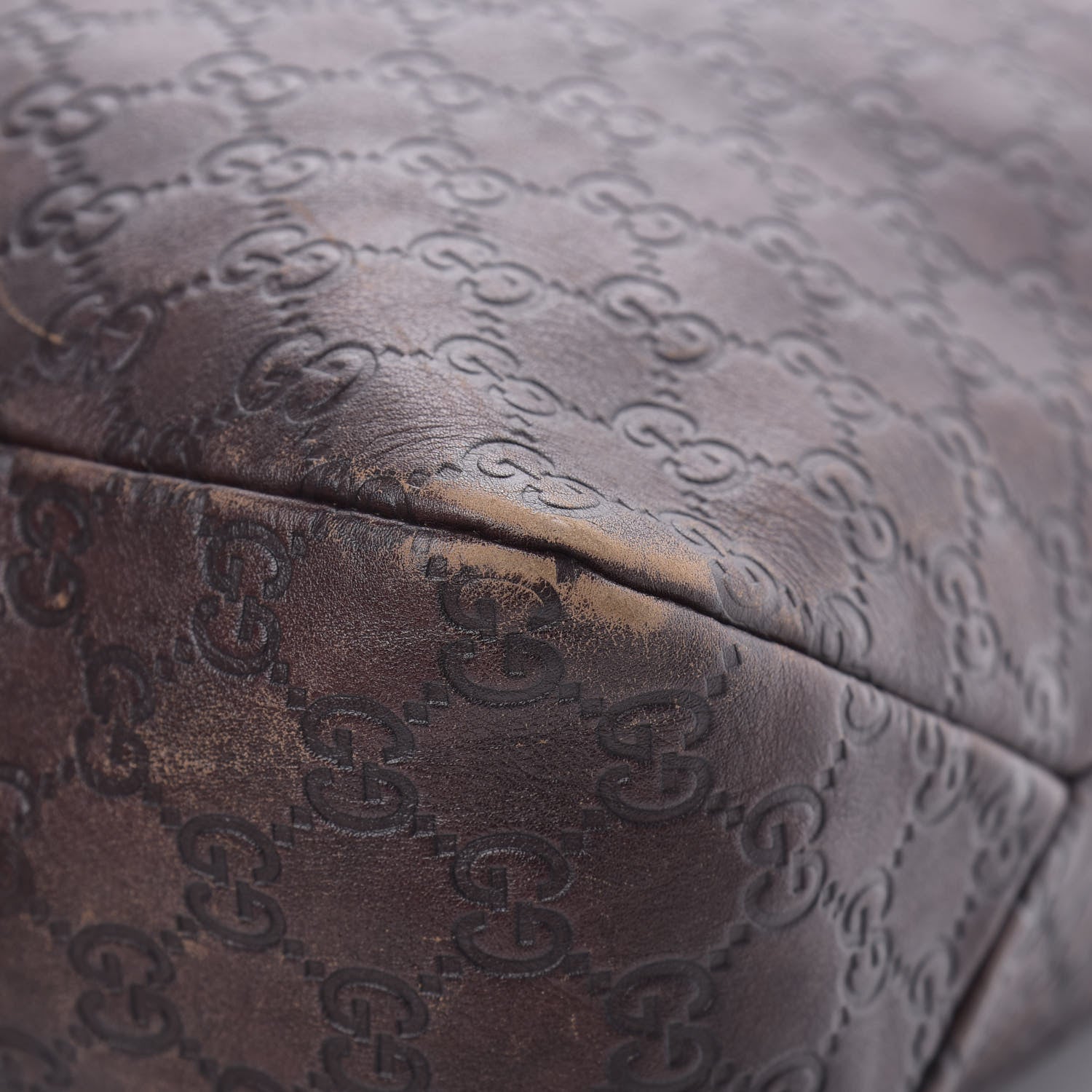 Gucci Guccissima Large Horsebit Chain Hobo Chocolate 10 of 20