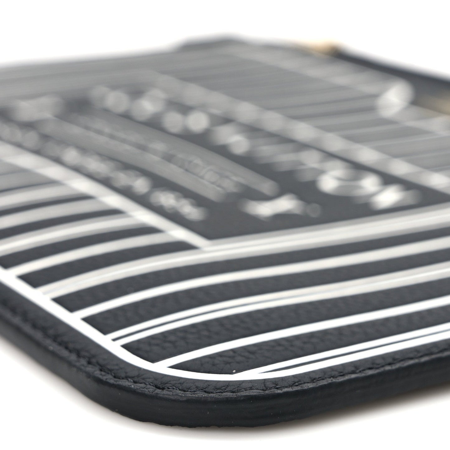 Calfskin Neverfull Inside Out MM Pochette Black