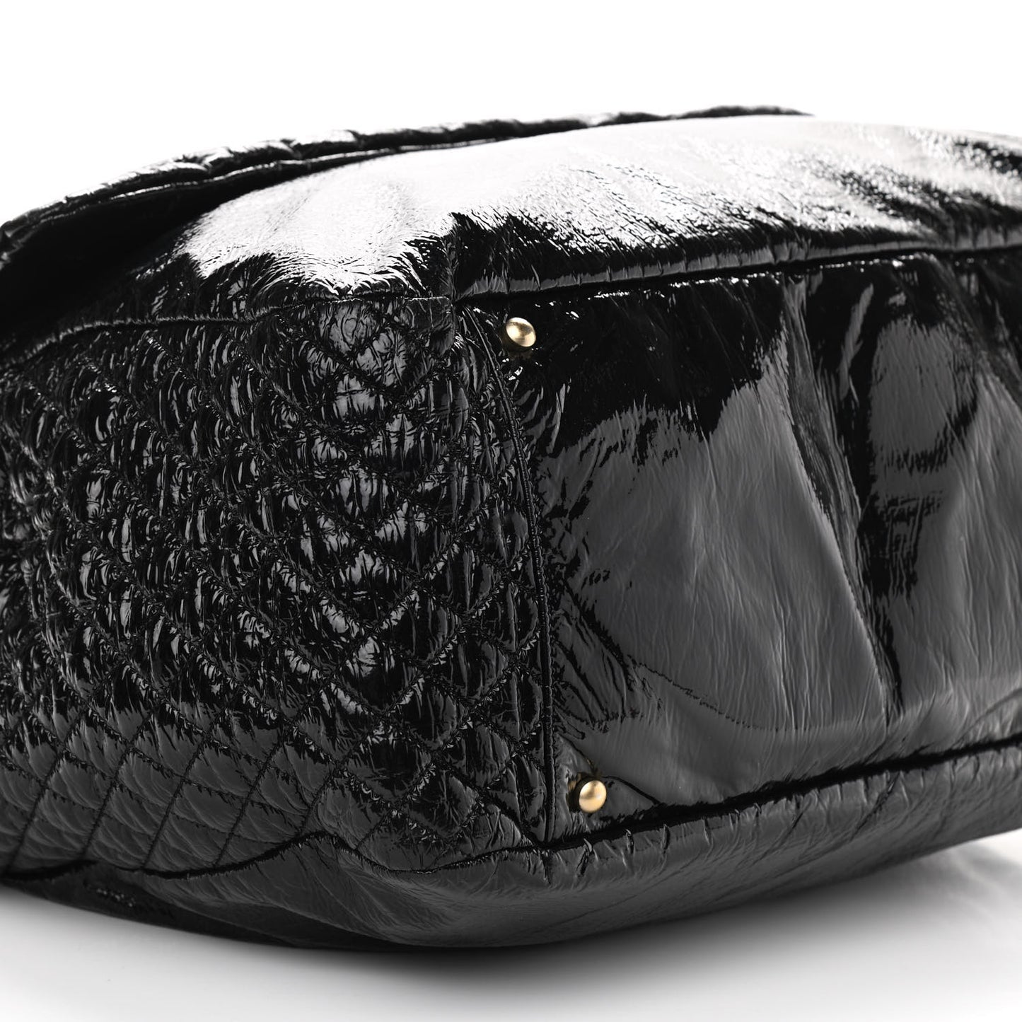 Vinyl XXL Rock and Chain Flap Black