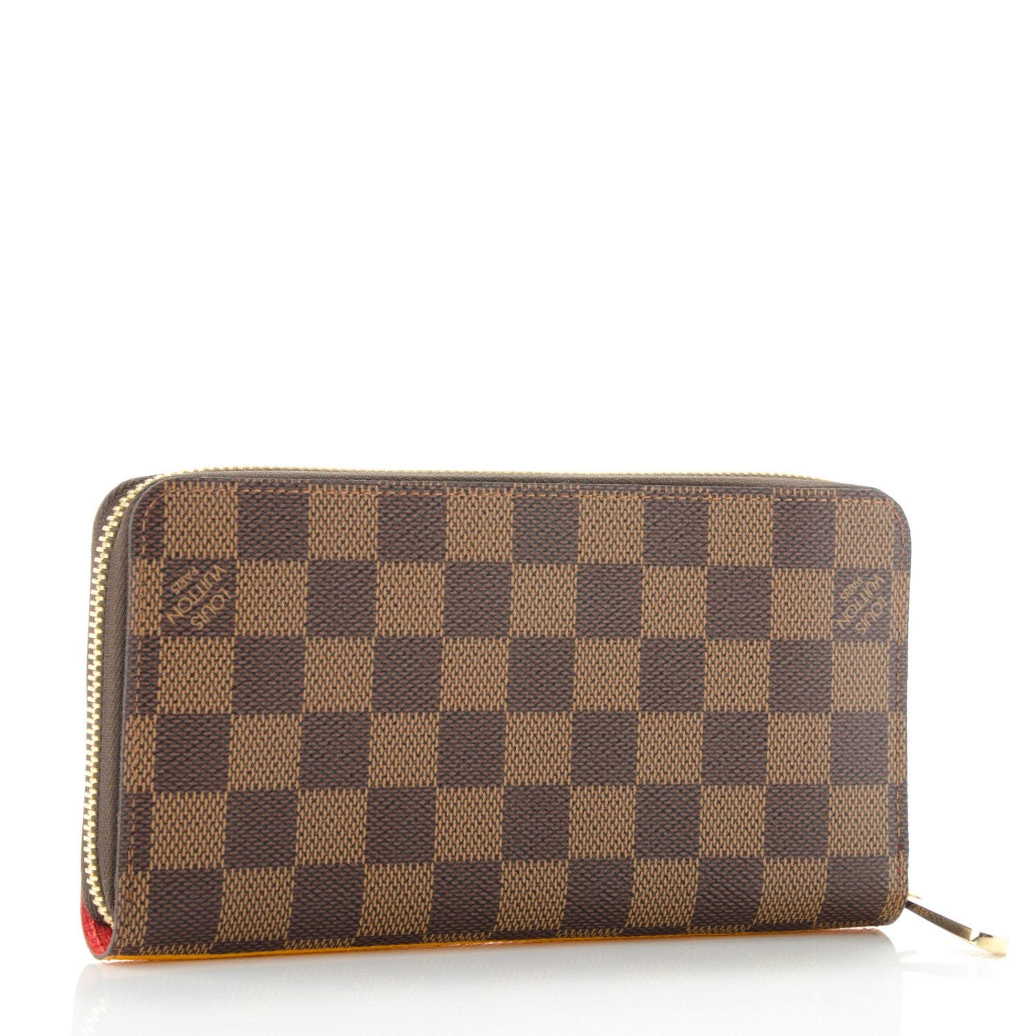 Louis Vuitton Damier Ebene 2015 Christmas Animation Zippy Wallet Poppy 3 of 7