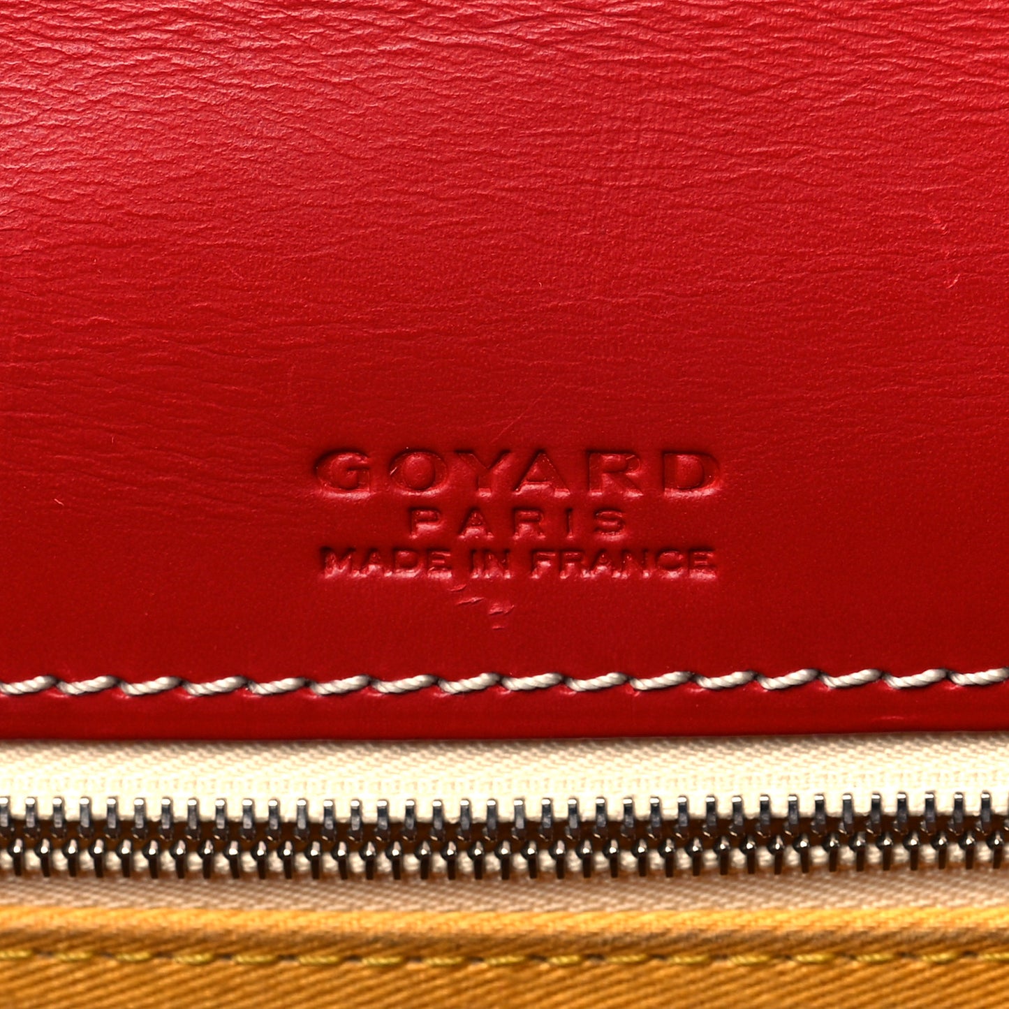 Goyardine Belvedere PM Messenger Bag Red