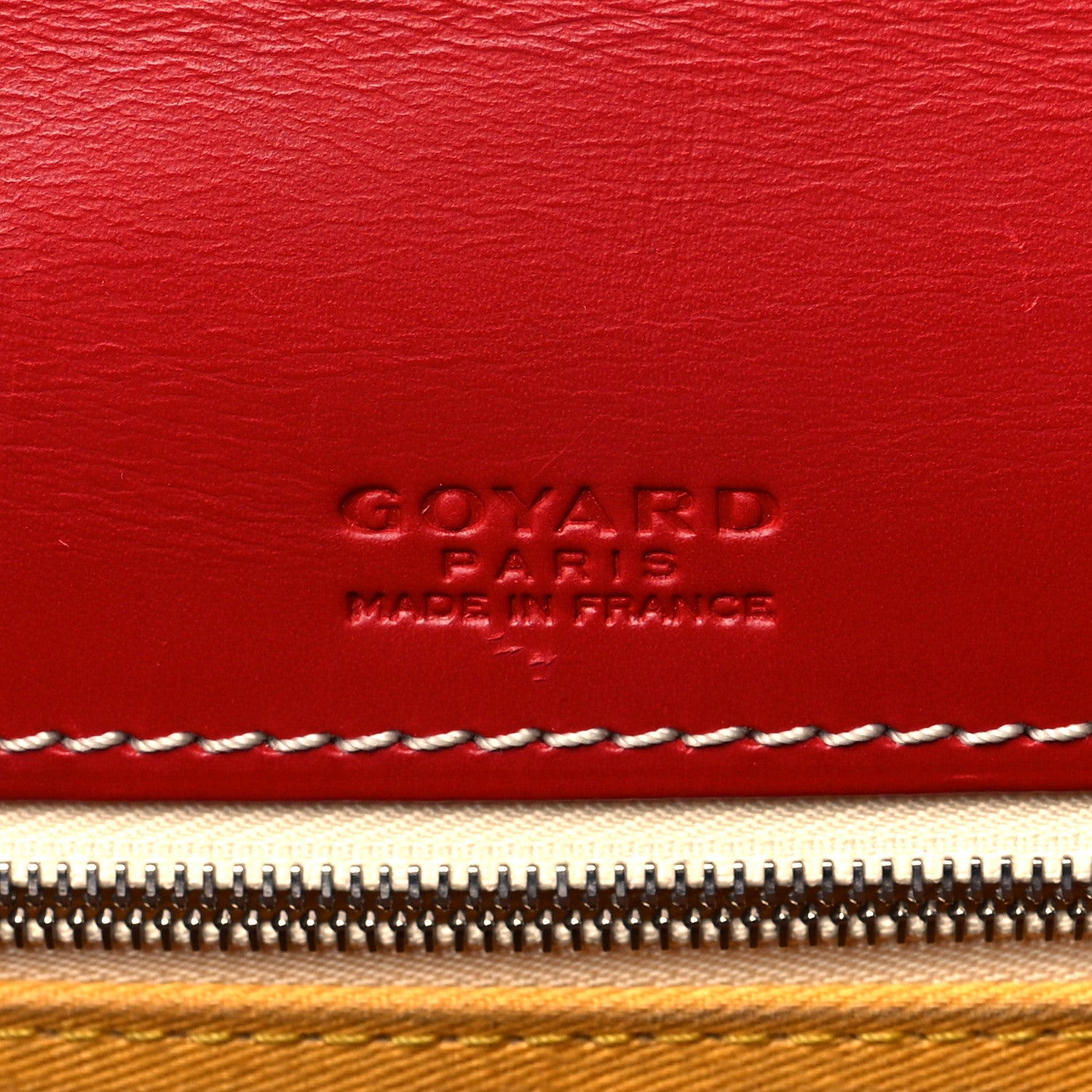 Goyard Goyardine Belvedere PM Messenger Bag Red 5 of 9