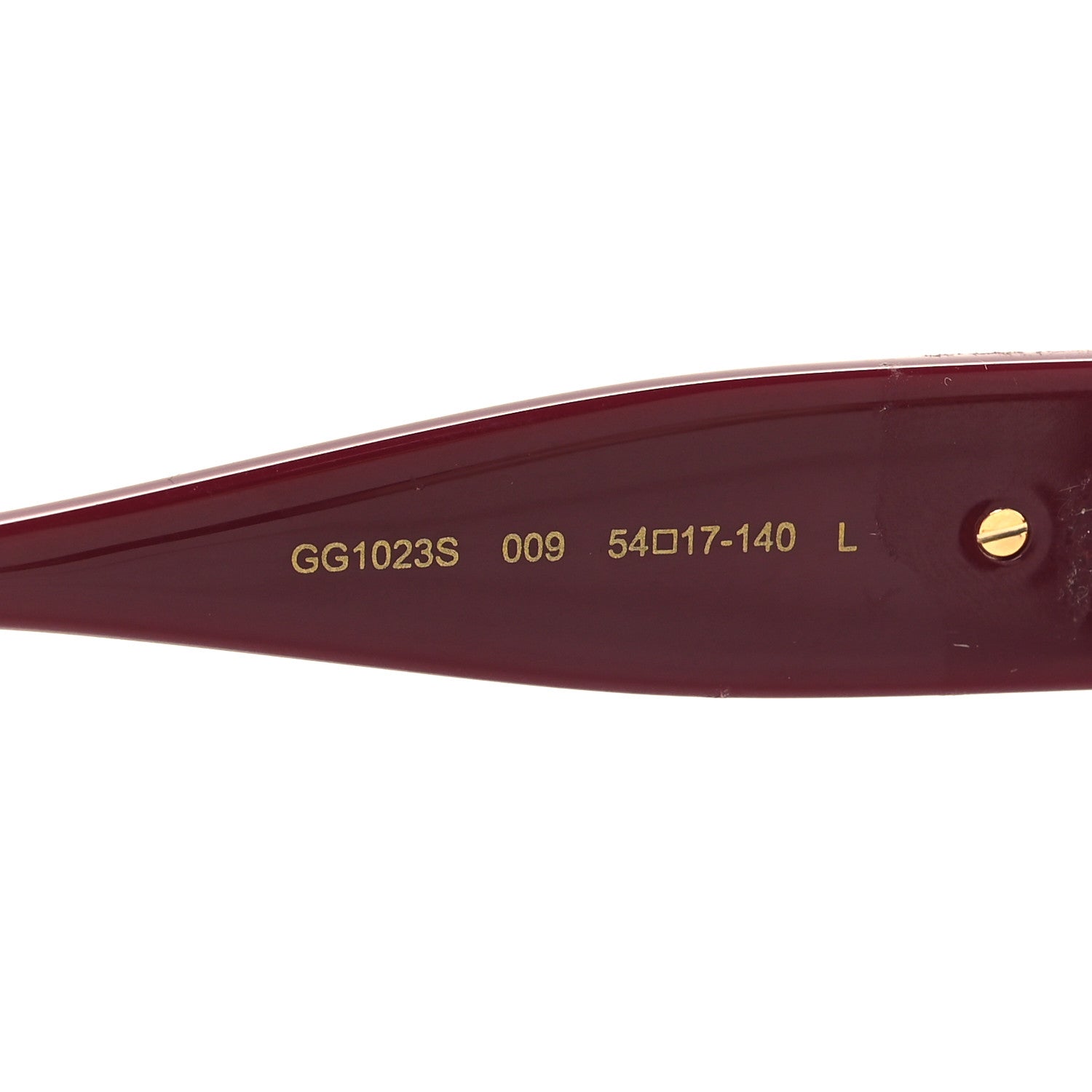 Gucci Acetate Square Frame Sunglasses GG1023S Havana Pink 6 of 8