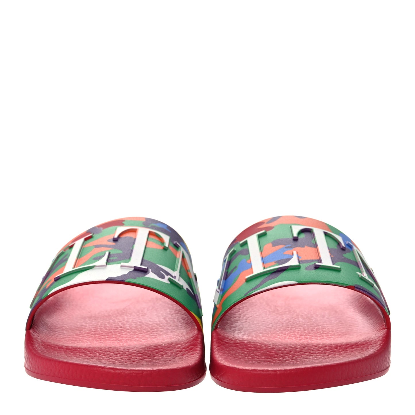 Rubber Mens VLTN Pool Slide Sandals 40 Blossom