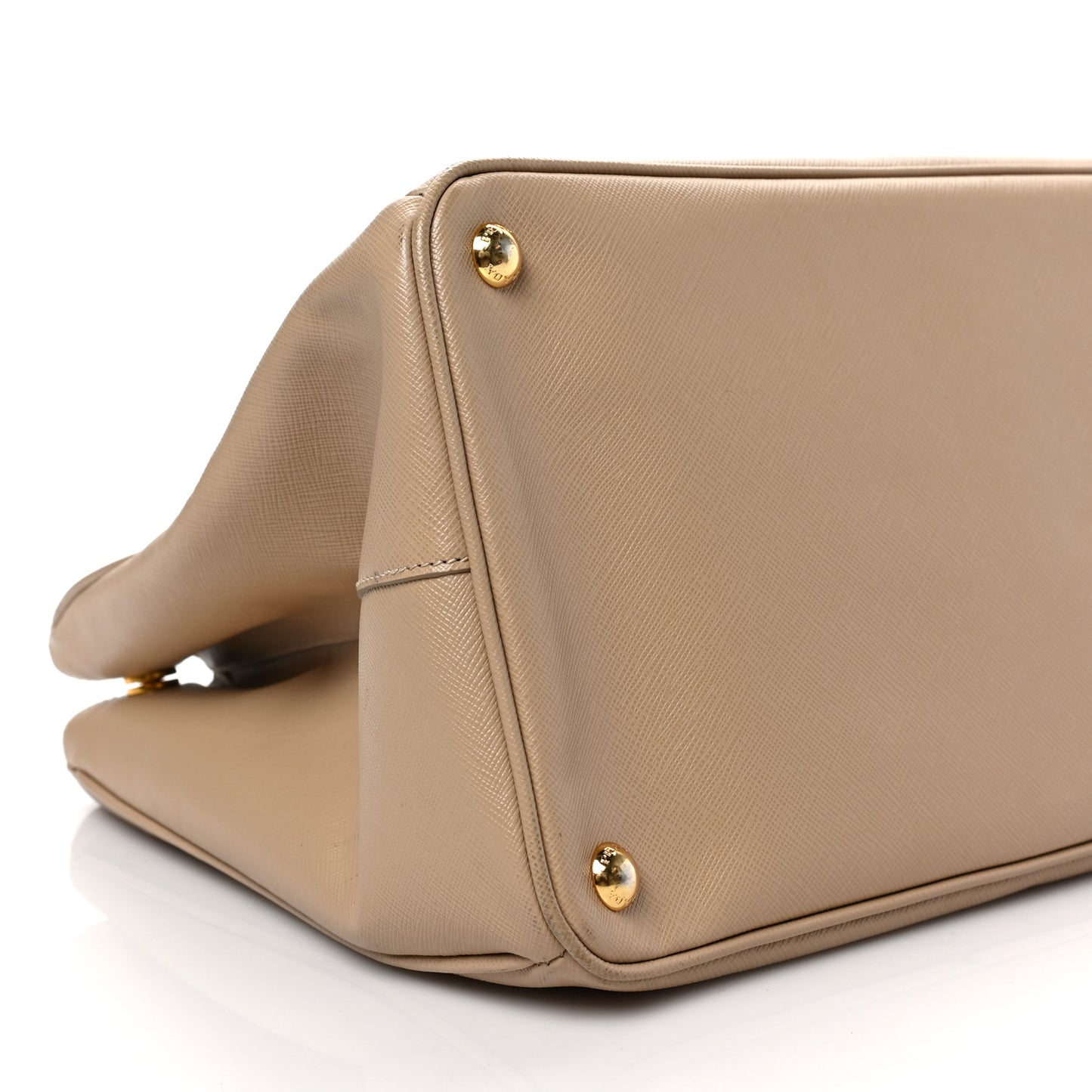 Saffiano Lux Large Tote Sabbia