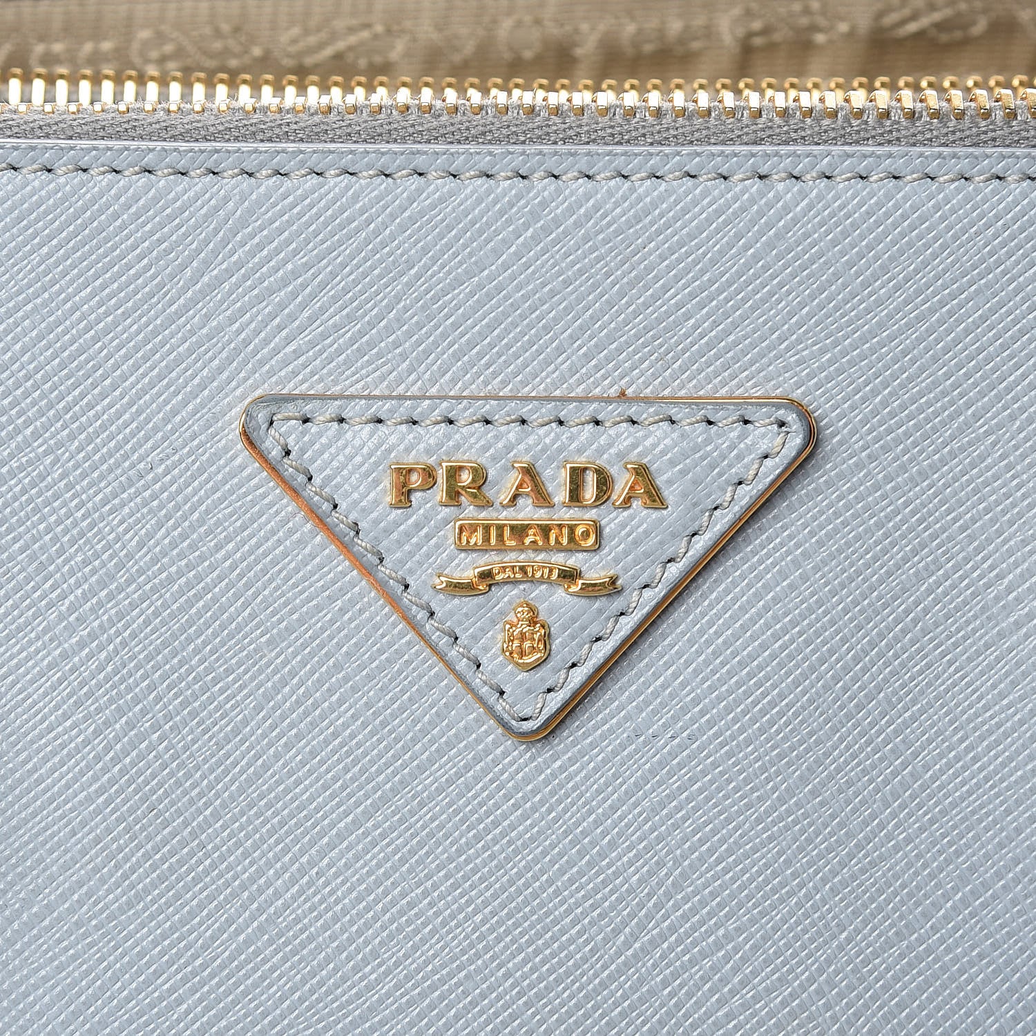 Prada Saffiano Lux Large Galleria Double Zip Tote Lago 8 of 21