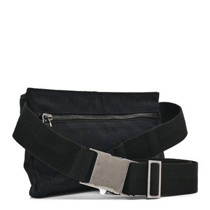 Gucci GG Monogram Double Pocket Belt Bag Black 3 of 9