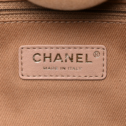 Chanel Mixed Fibers Striped Medium Deauville Tote Beige 6 of 13