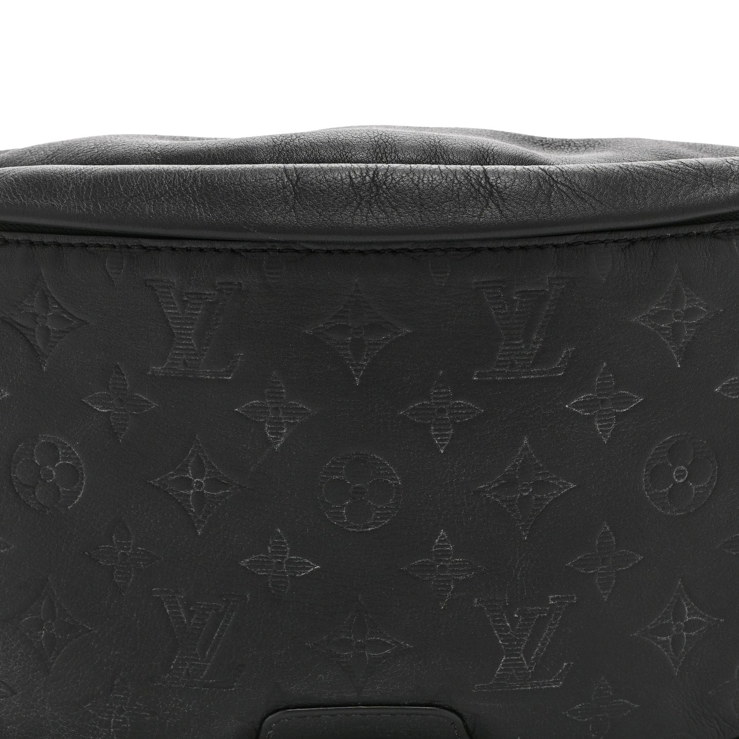 Calfskin Monogram Shadow Discovery Bumbag Black