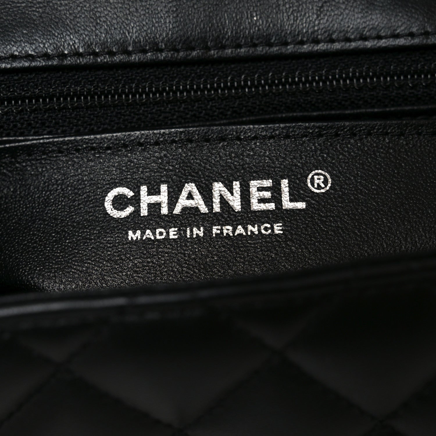 Chanel Lambskin Quilted Mini Square Flap So Black 6 of 10