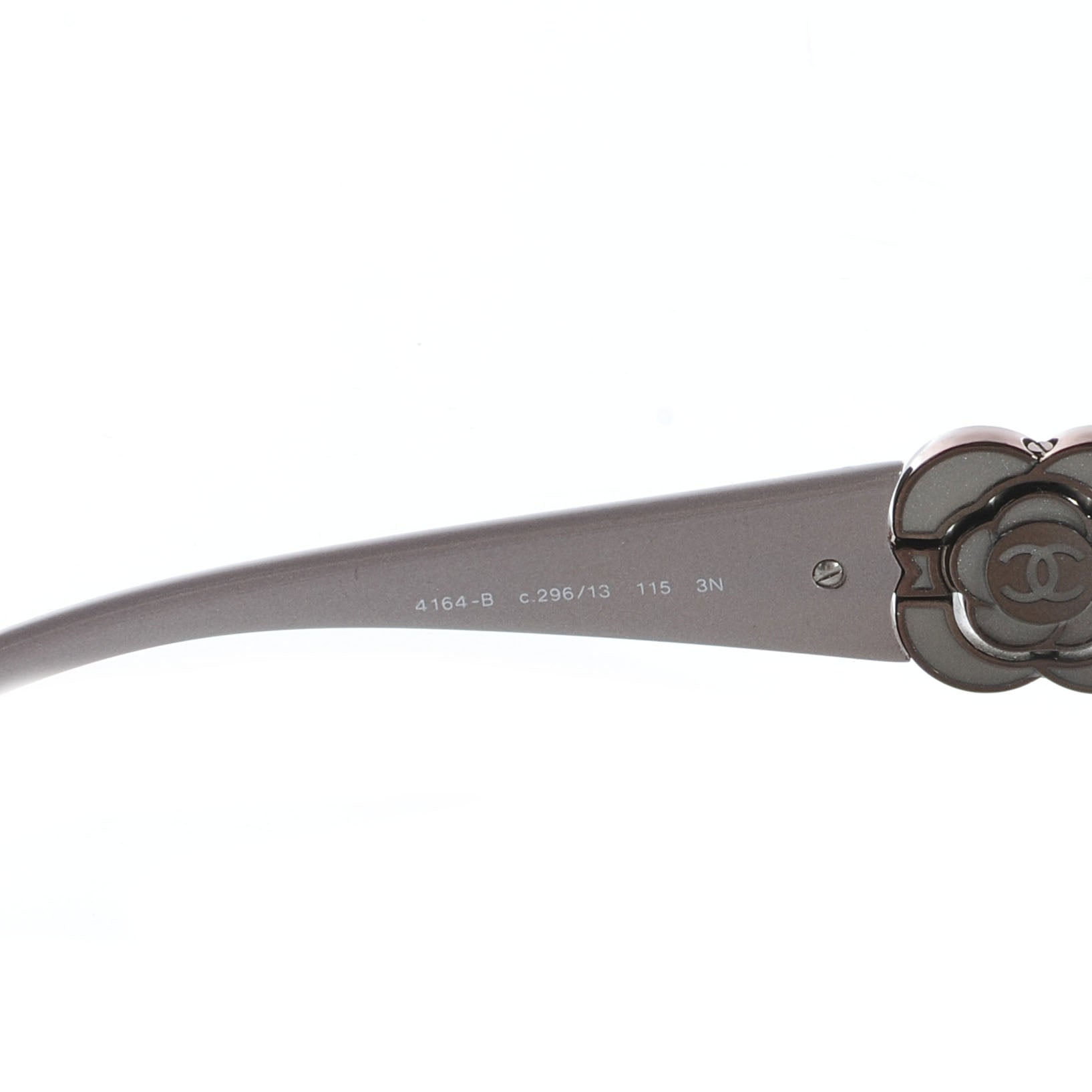 Chanel Crystal Camellia CC Sunglasses 4164 B 4 of 5