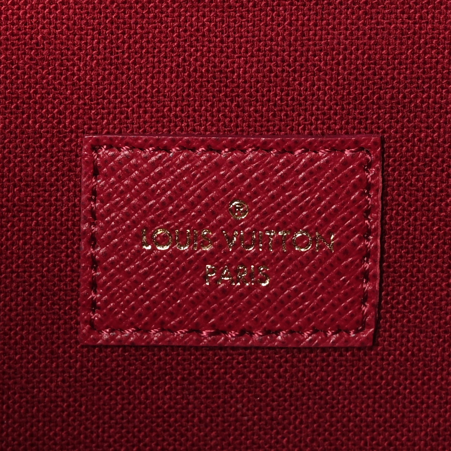 Monogram Pochette Felicie Chain Wallet Fuchsia