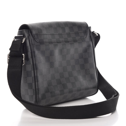 Louis Vuitton Damier Graphite District PM 3 of 9
