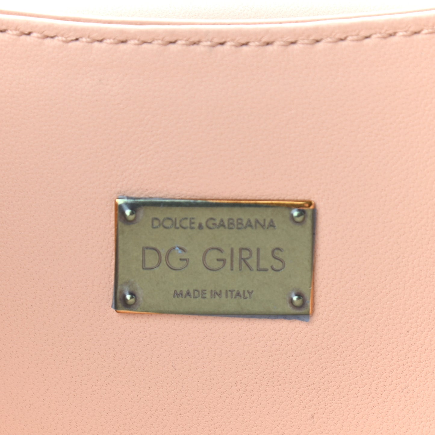 Nappa DG Girls Shoulder Bag