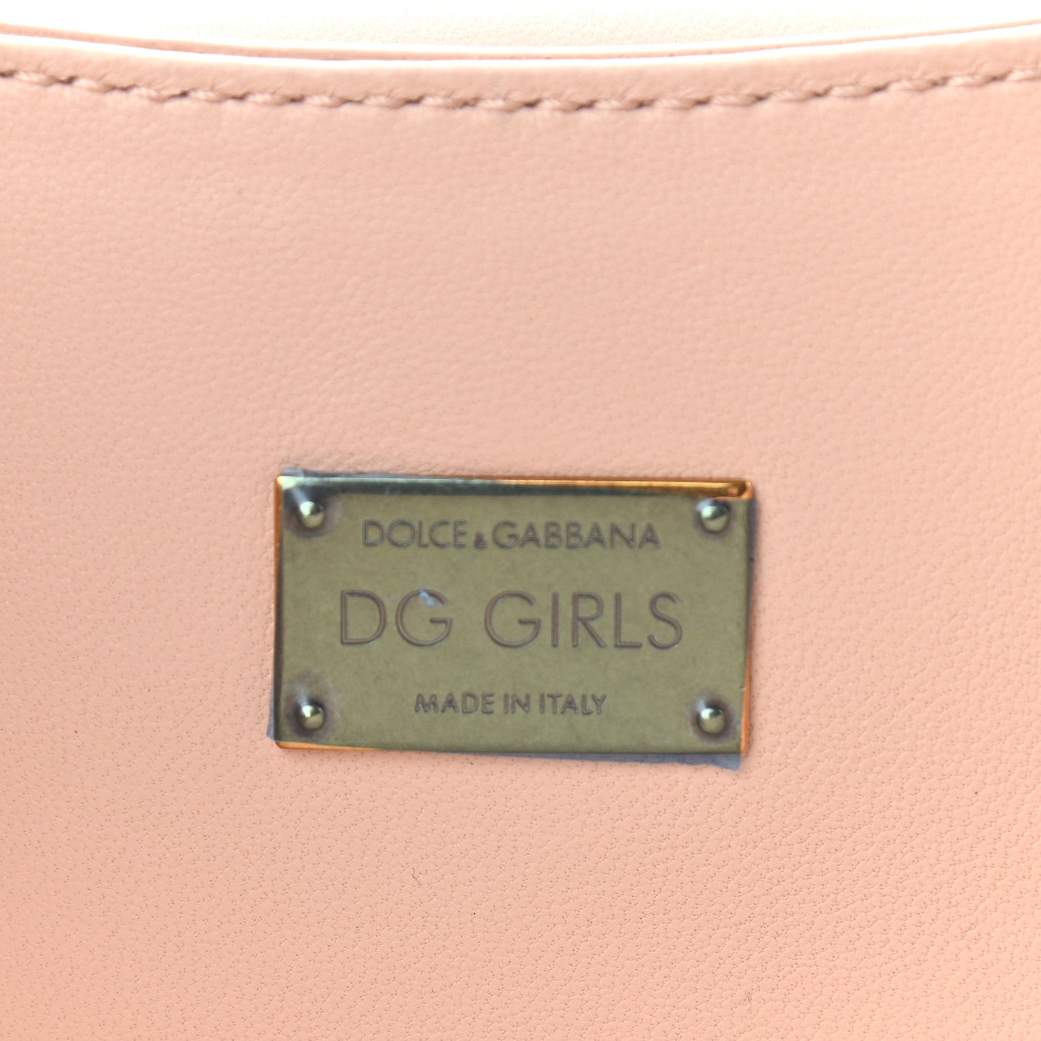 Dolce & Gabbana Nappa DG Girls Shoulder Bag 6 of 9