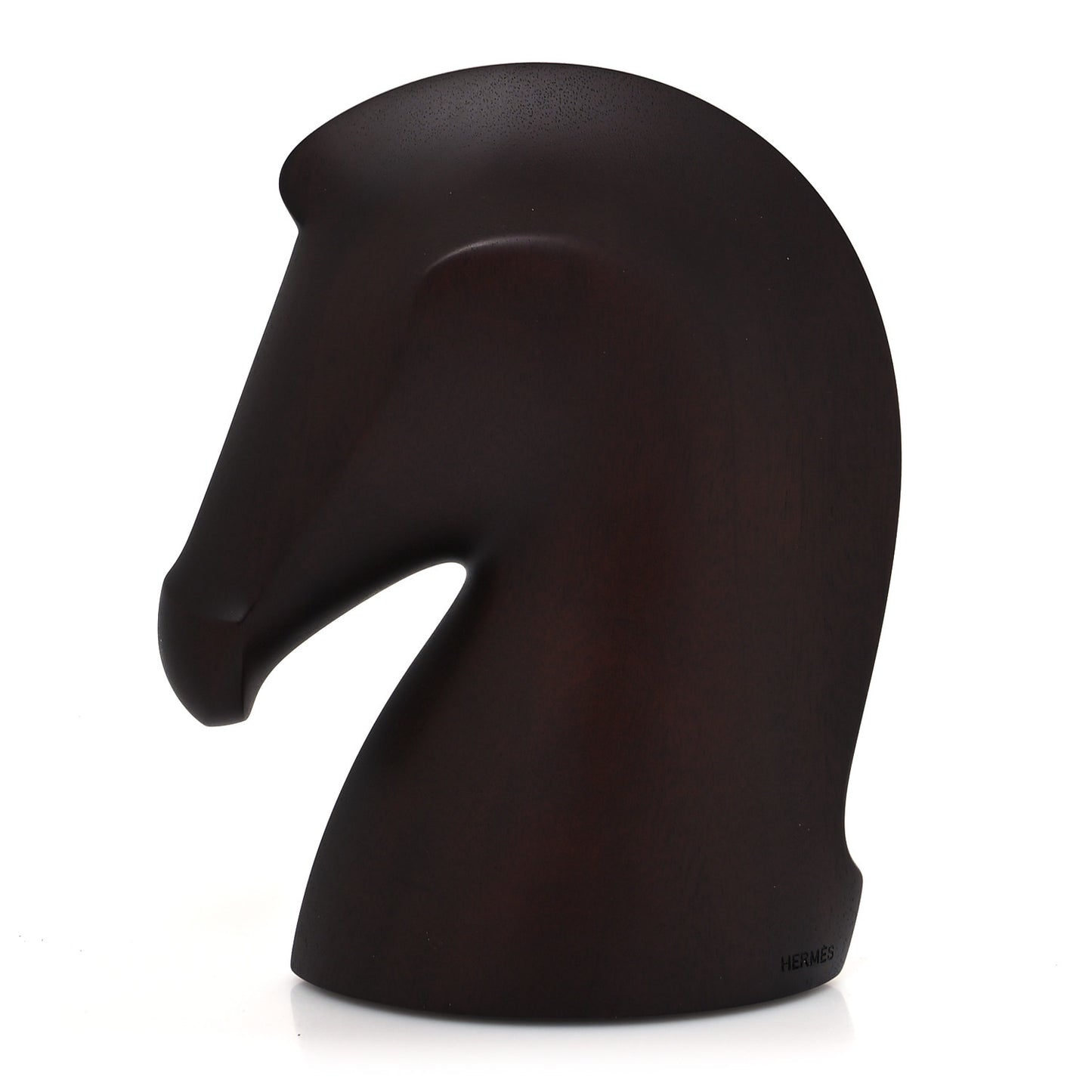 Mahogany Wood Samarcande Paperweight Etoupe