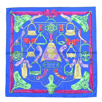 Hermes Silk Etriers Scarf 90 1 of 6