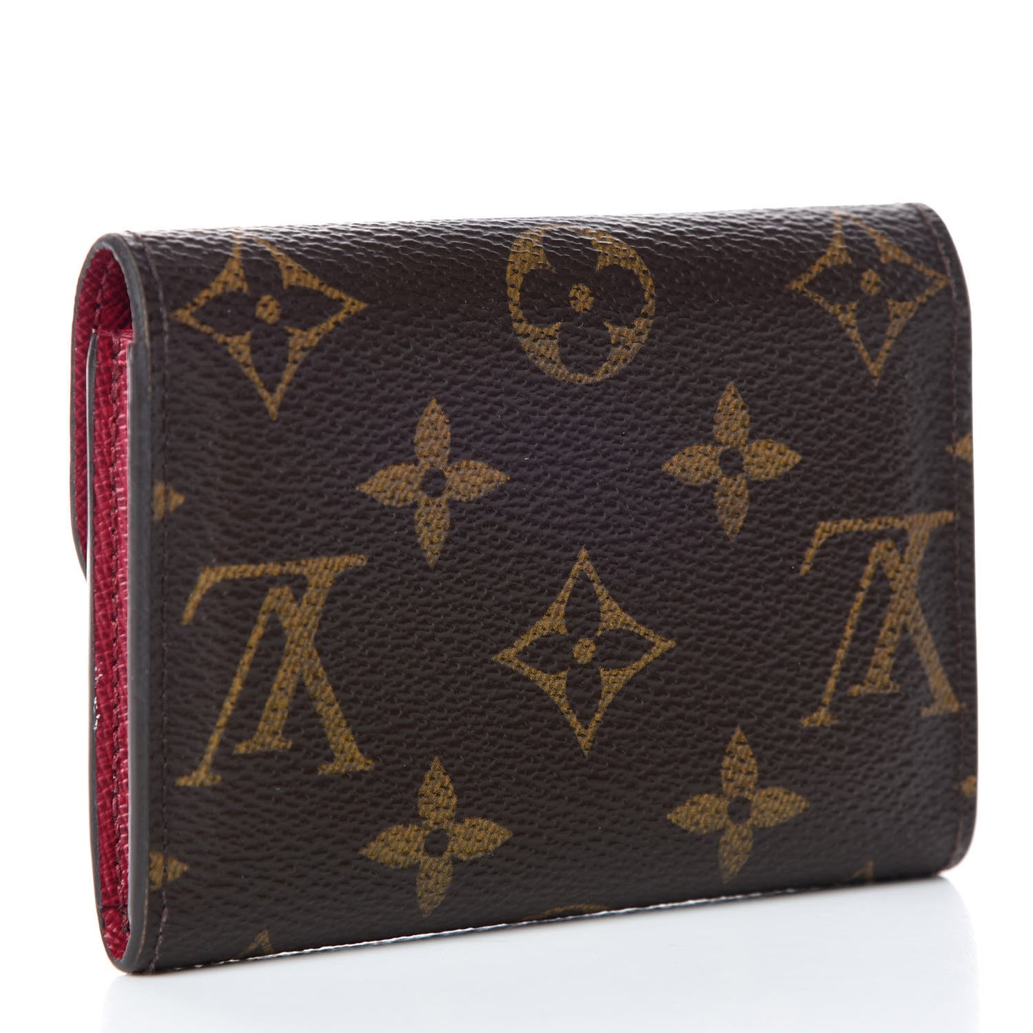 Monogram Rosalie Coin Purse Fuchsia