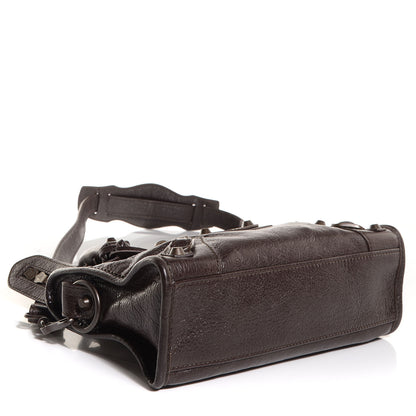 Balenciaga Agneau Classic Hardware Mini City Charbon 4 of 13