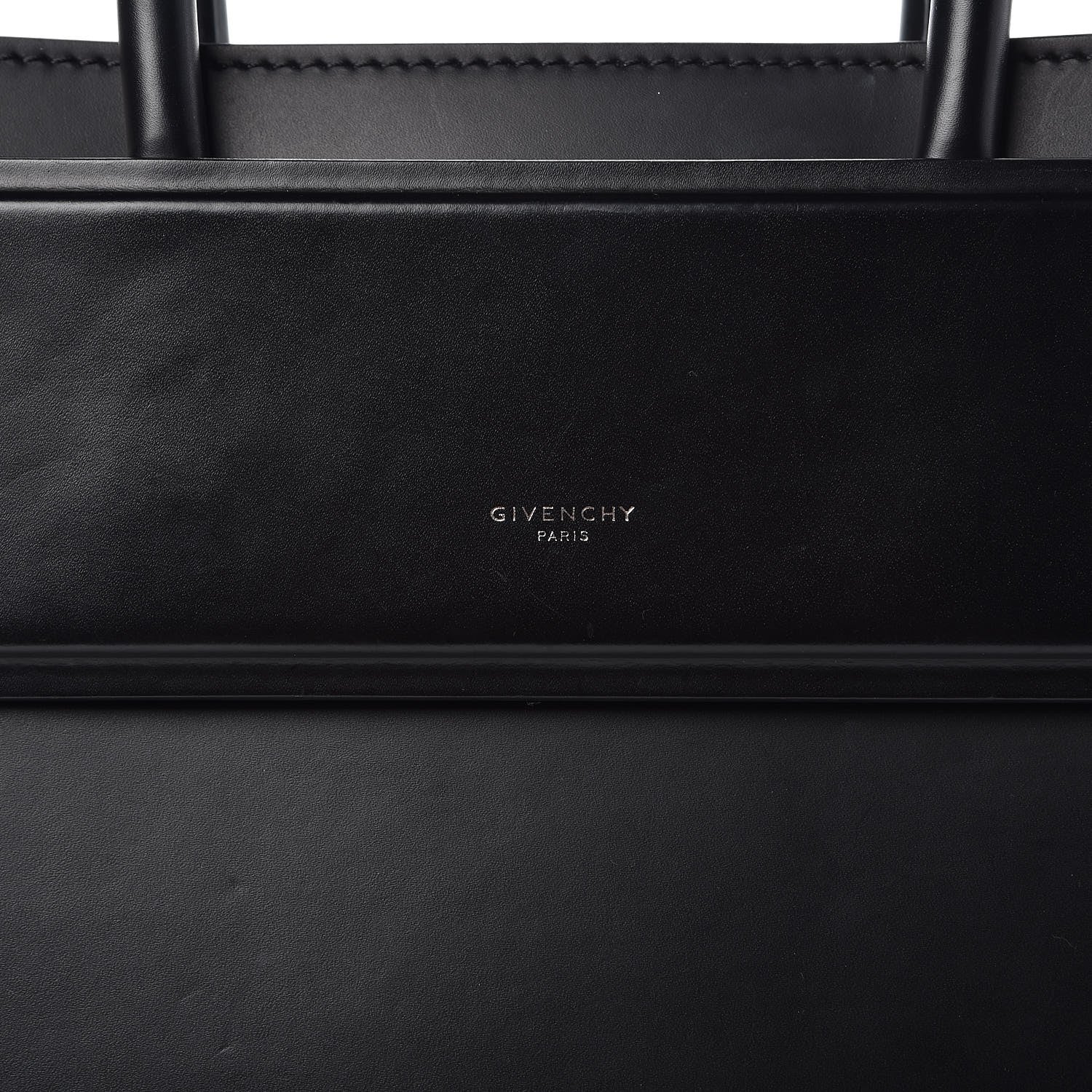 Givenchy Smooth Calfskin Small Horizon Satchel Black 6 of 8