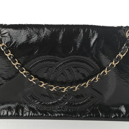 Chanel Vinyl Medium Rock and Chain Flap Black 8 of 10