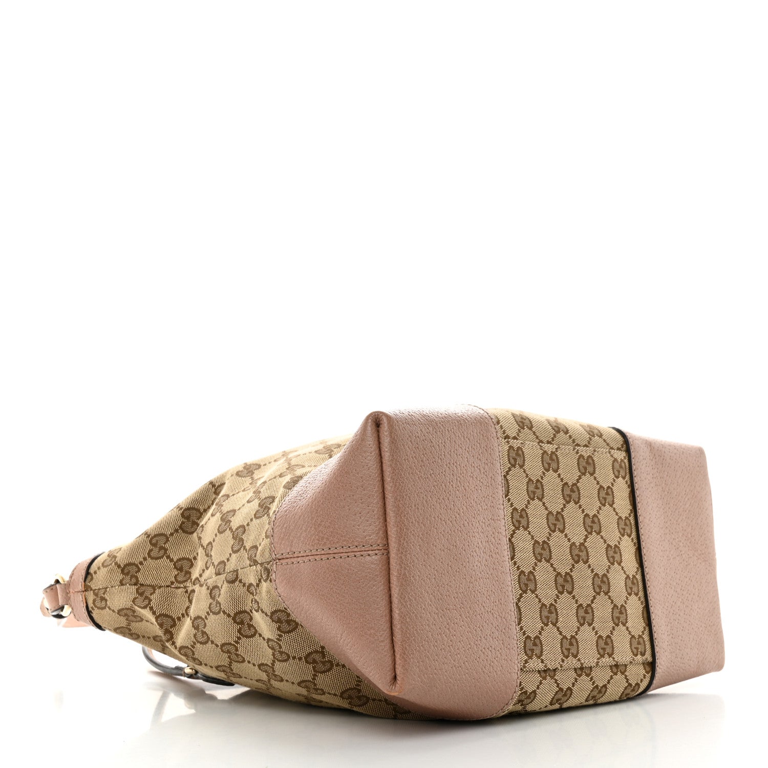 Gucci Monogram Medium Bree Foldover Tote Beige Soft Pink 4 of 14