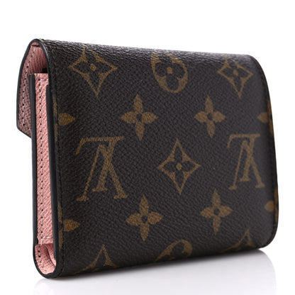 Louis Vuitton Monogram Victorine Wallet Rose Ballerine 3 of 8