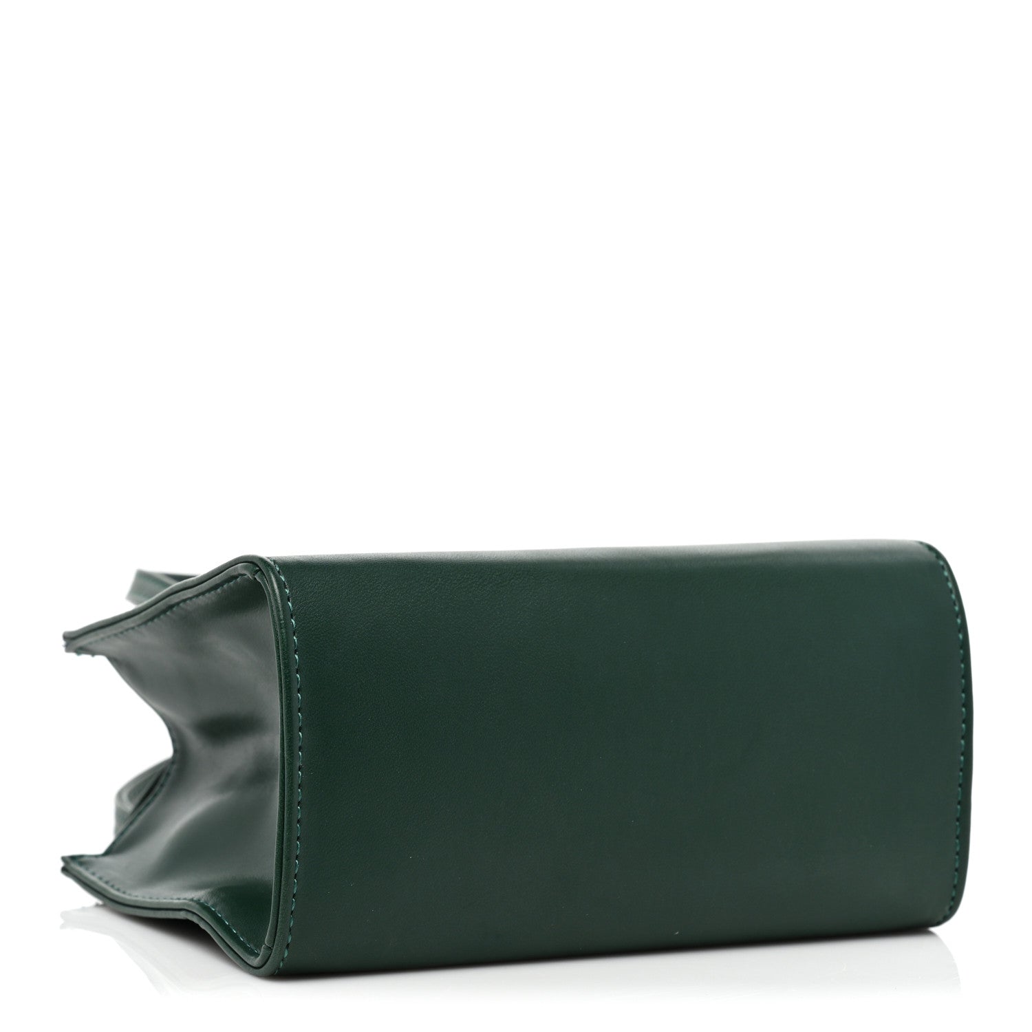 Telfar Vegan Leather Small Shopping Bag Dark Olive 4 of 7