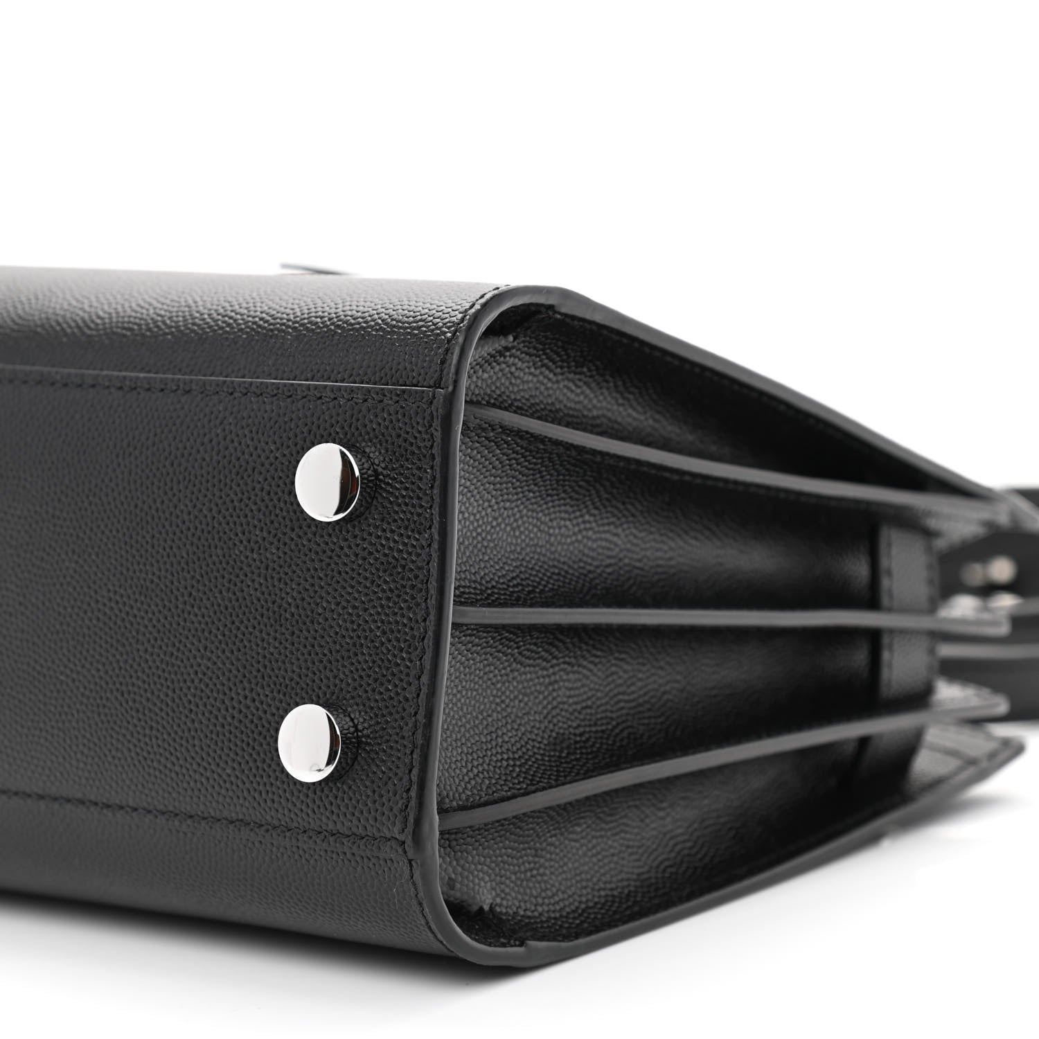 Saint Laurent Grained Calfskin Nano Sac De Jour Black 10 of 10