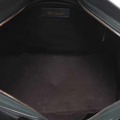 Saint Laurent Leather Medium Cabas Chyc Thyme 5 of 7