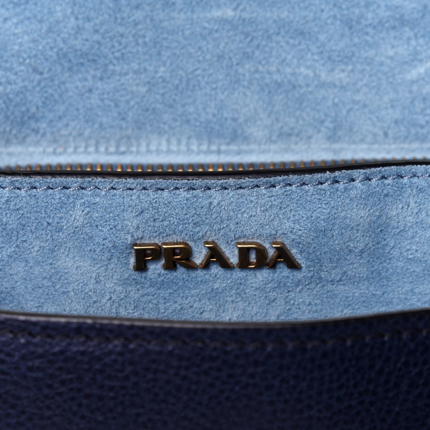 Prada Glace Calf Soft Cahier Bag Baltico Astrale 6 of 13