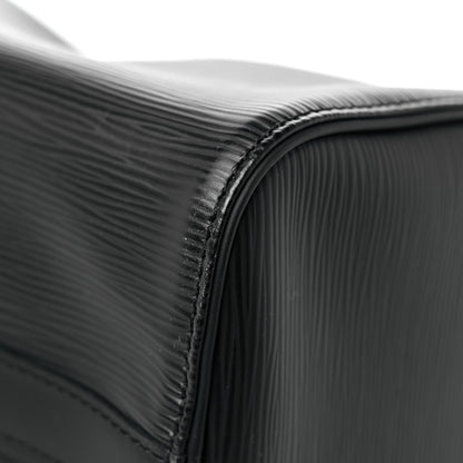 Louis Vuitton Epi Speedy 25 Black 9 of 14