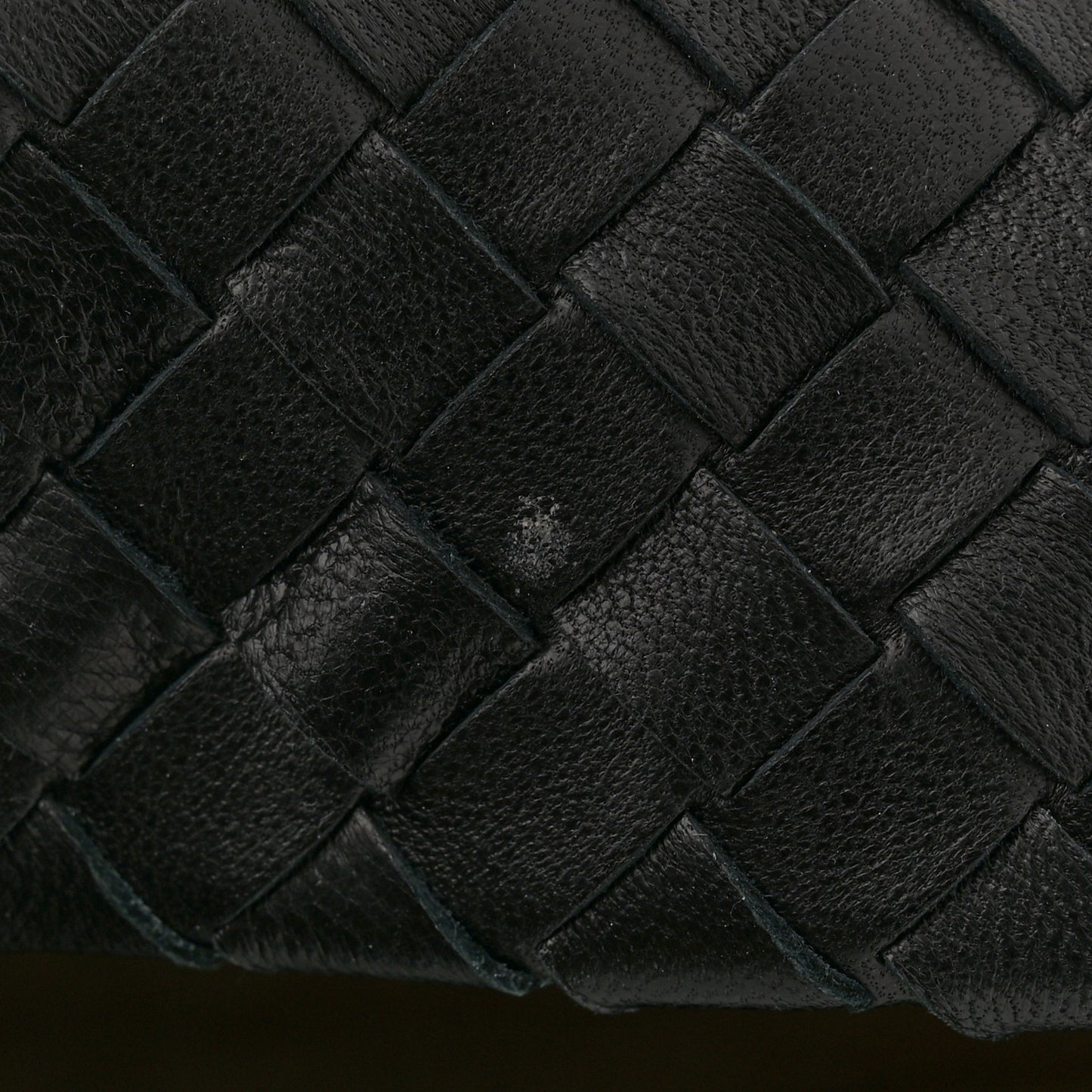 Nappa Intrecciato Large Capri Tote Ebano