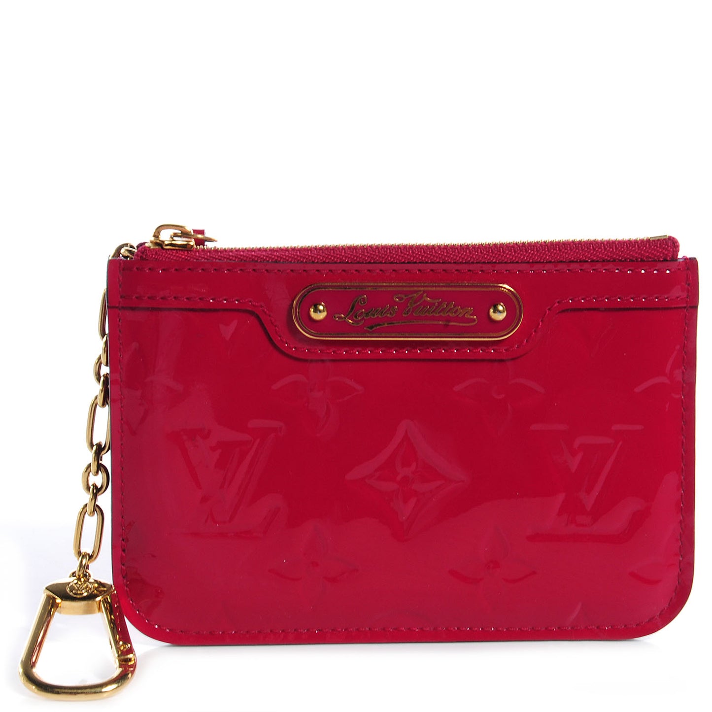 Vernis Key Pouch Rose Indien