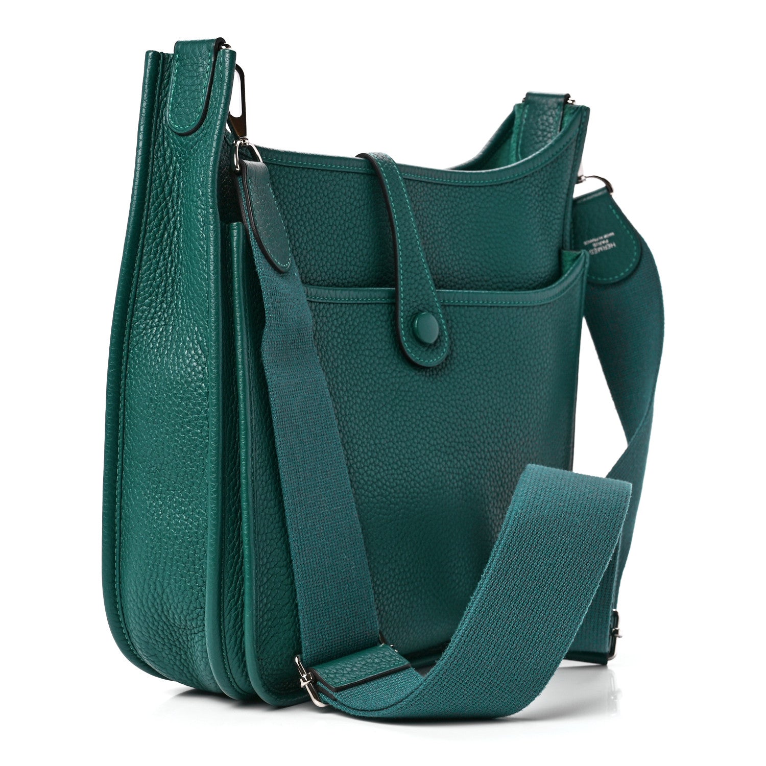 Hermes Taurillon Clemence Evelyne III PM Malachite 3 of 12